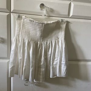White Natural Life Skirt